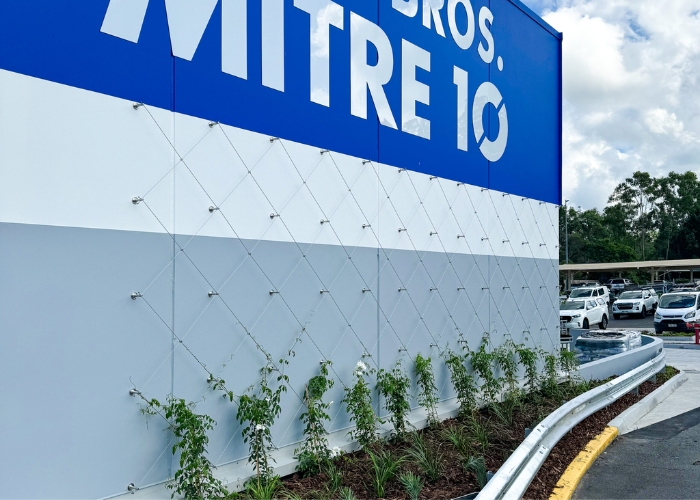 Marine Grade Stainless Steel for Vertical Gardens by Miami Stainless