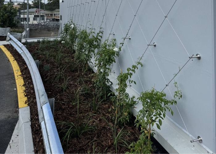 Marine Grade Stainless Steel for Vertical Gardens by Miami Stainless