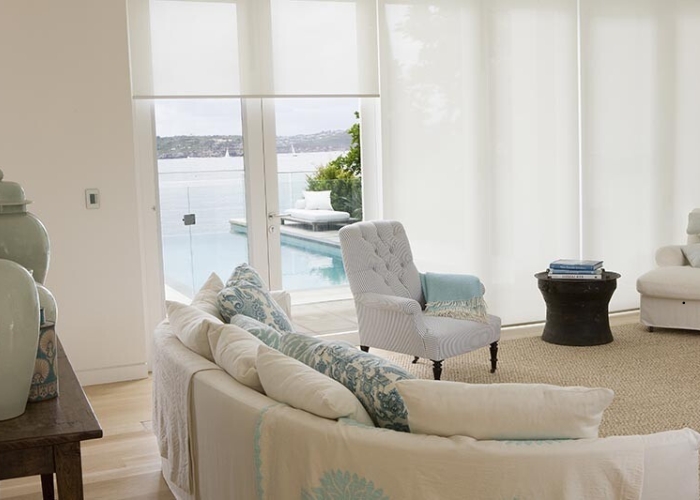 Custom Interior Roller Blinds for Flexible Light Control by Meyer Blinds