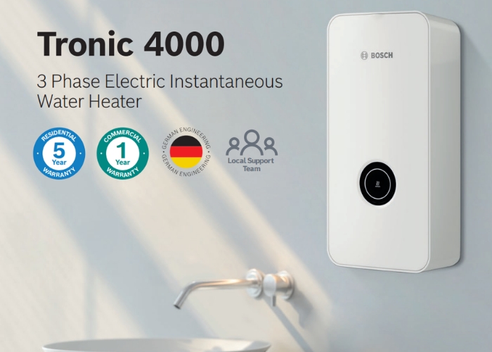 Electric Water Heater for Bathrooms by Bosch