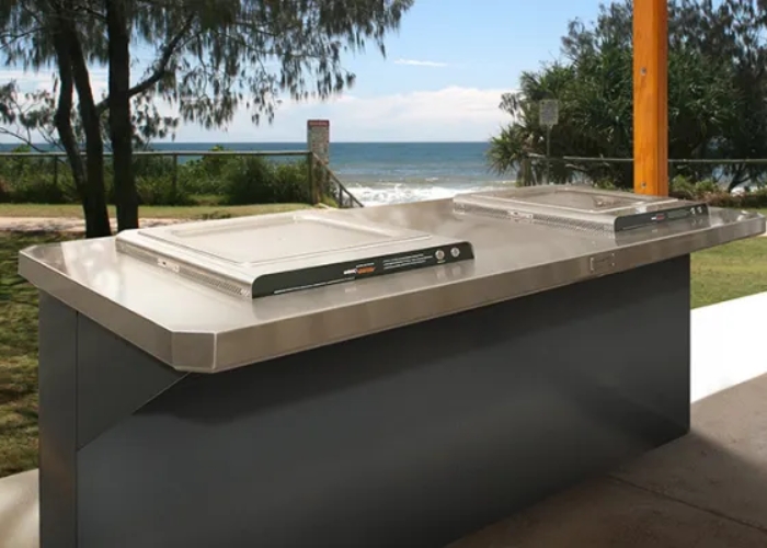 Wheelchair User Friendly BBQ Unit by Stoddart