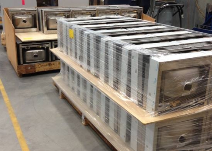 Knee Operated Wash Basin by Stoddart