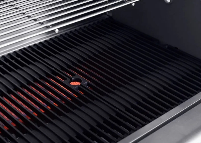 Stainless Steel Gas BBQ with Wheels by Thermofilm