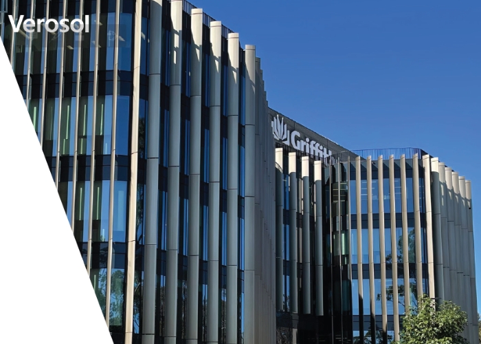 Metallised Roller Blinds for Glare Control in Educational Facilities by Verosol