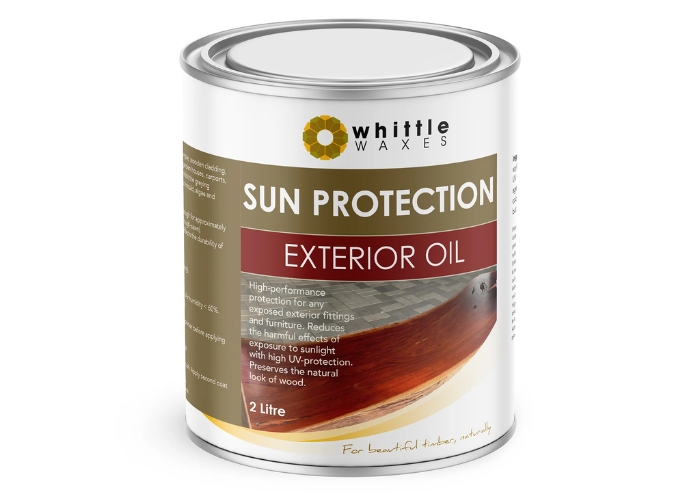 UV Resistant Oil for Outdoor Timber Surfaces by Whittle Waxes
