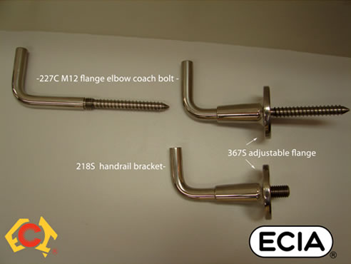 hand rail brackets and fittings