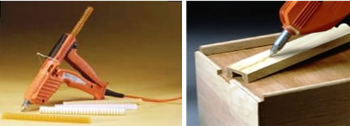hot glue gun adhesive system