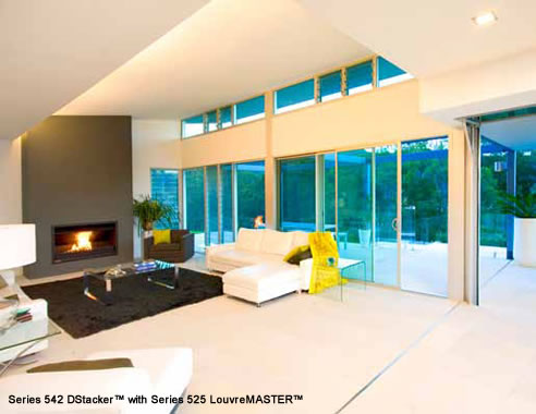 vantage sliding door and louvre windows