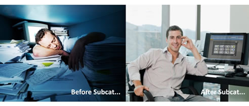 before and after subcat construction admin tool