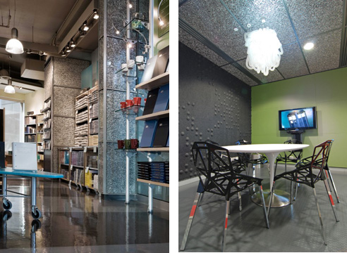 metallic look interior panels