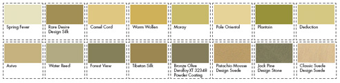 revive colour palette