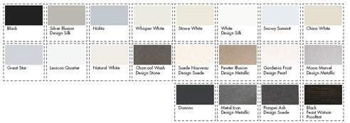e-magine colour palette 