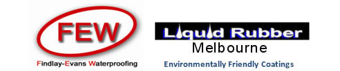 findlay-evans waterproofing and liquid rubber melbourne logos