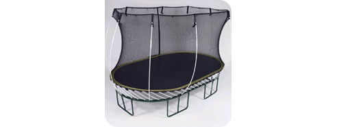 springless trampoline