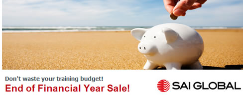 sai global end of financial year sale