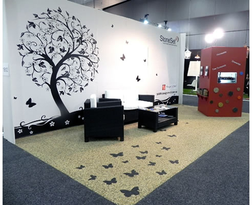 stoneset stand at designex 2011