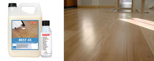 timber floor finished with best waterbase