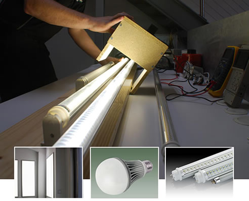 led and induction lighting