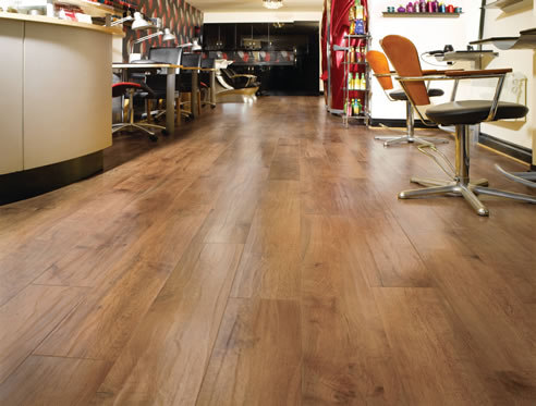 timber look commercial flooring