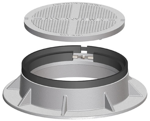 adjustable steel rising ring