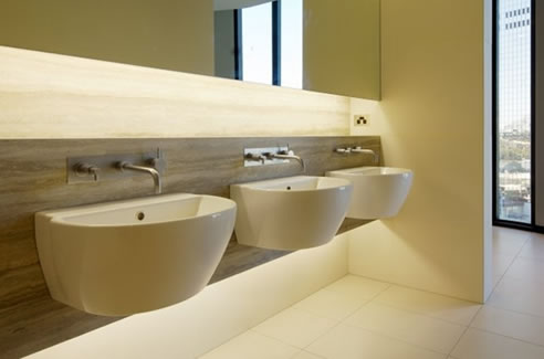 wall mounted basins