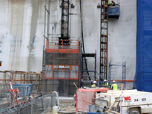 vertical access hoist