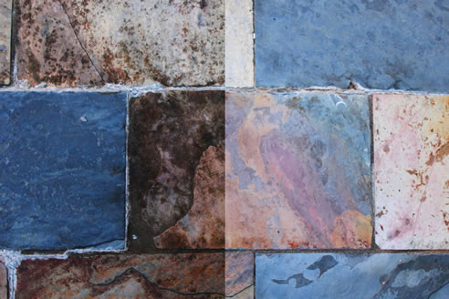cleaning slate with oxy klenza