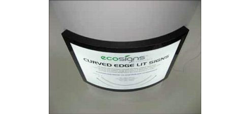 curved light box unit