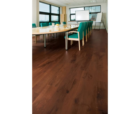 timber look office floor