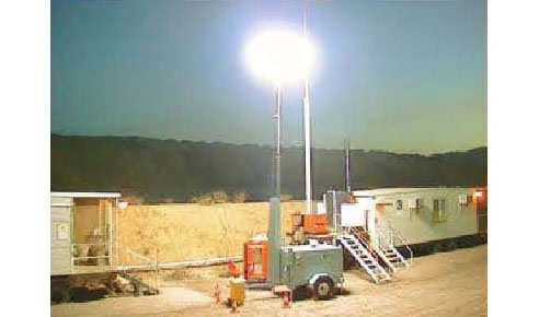 glare free construction light