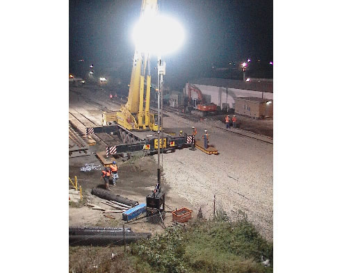 daylight reproduction lighting tower