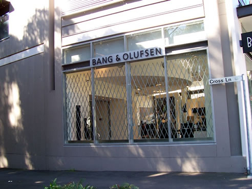 concertina security doors