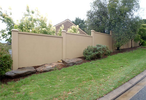 modular fence wall