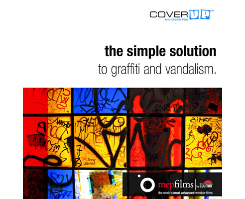cover up anti-graffiti film
