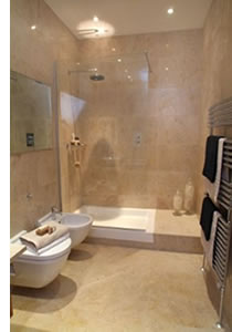 crema nova limestone bathroom tiles