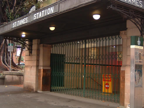 train station st james sydney