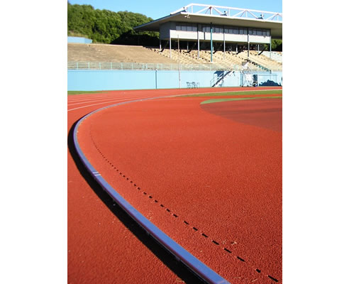 athletics track drainage