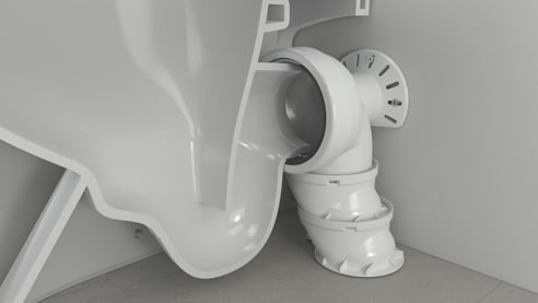 orbital toilet plumbing