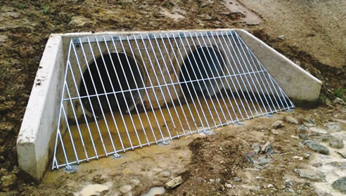 custom culvert grate