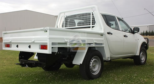 vehicle tray fabrication