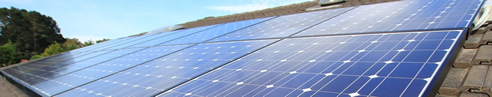 solar panels roof