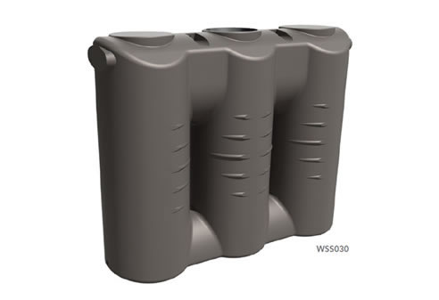 ozpoly slimline rainwater tank