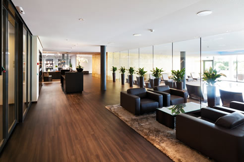 polyflor hospitality flooring hotel lobby
