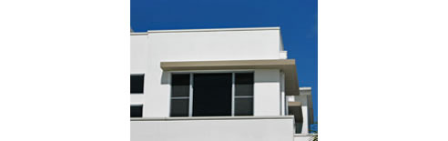 sunhood blade window