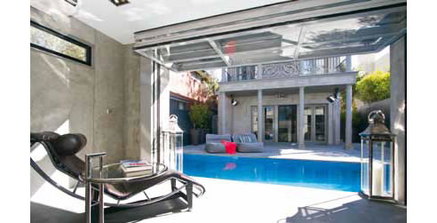 smartech door seamless indoor and outdoor area