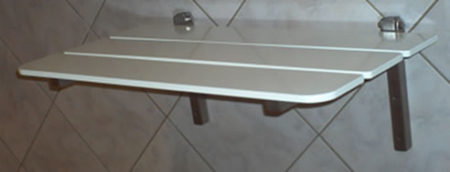 folding shower seat