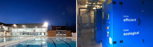 aquatic centre heating