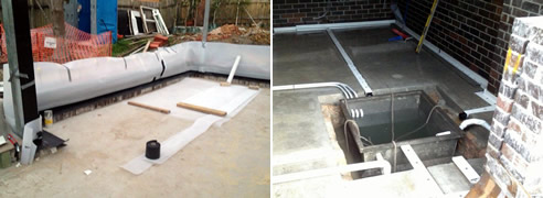 extension waterproofing