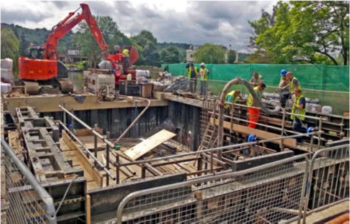 construction formwork amphibious house