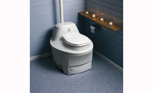 waterless toilet